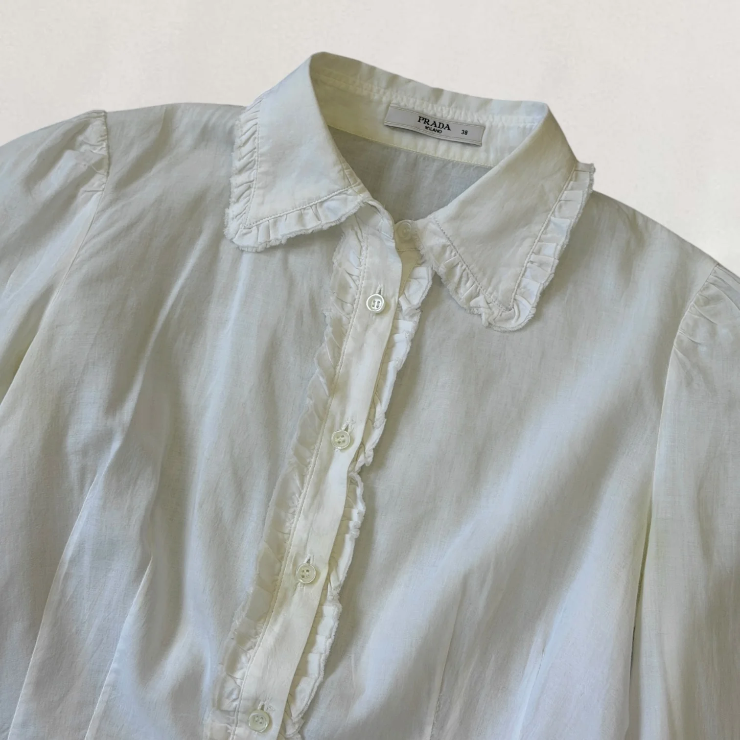 Prada long sleeve blouse - Image 5