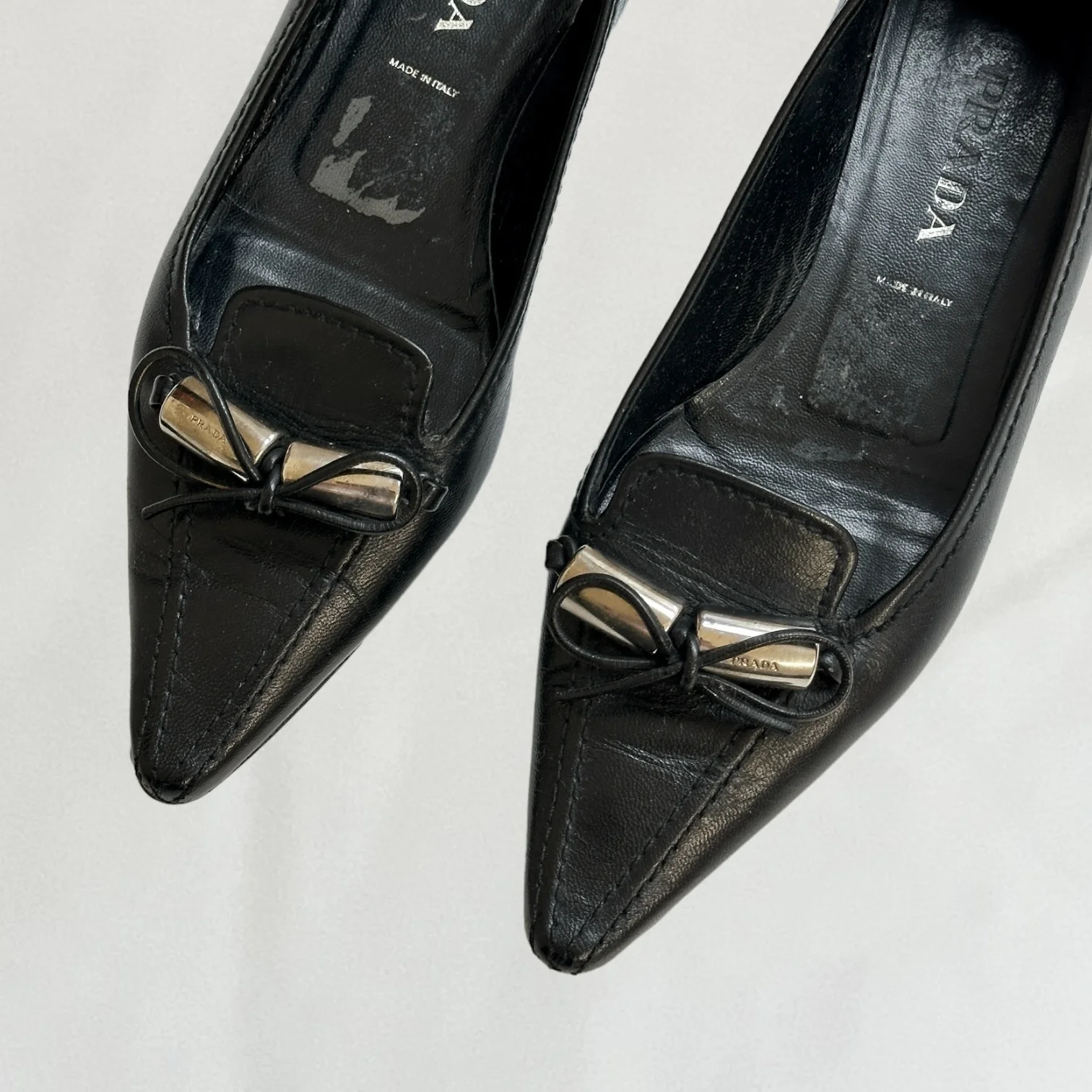 Prada pointed toe ballet flats - Image 4