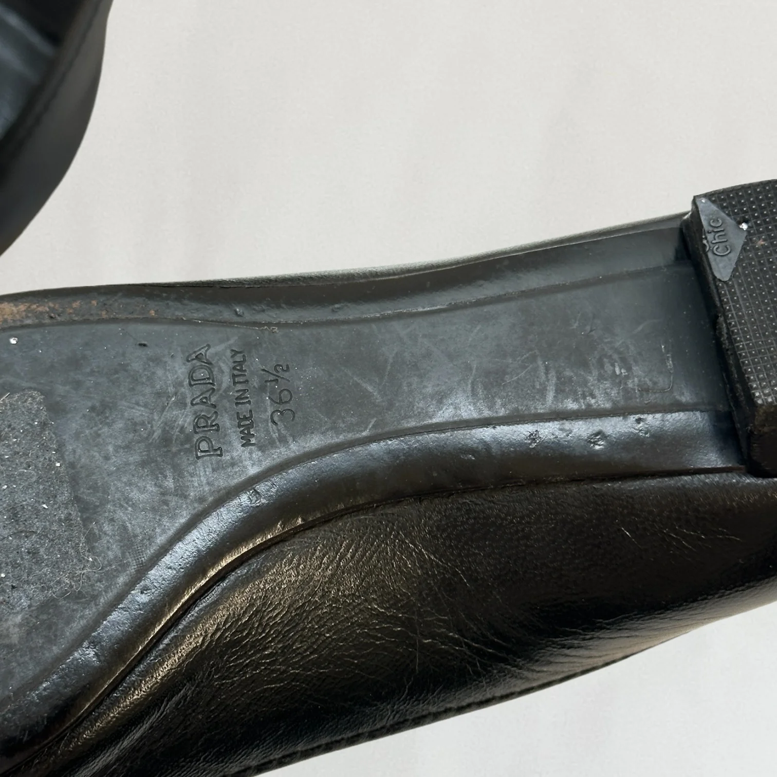 Prada pointed toe ballet flats - Image 6