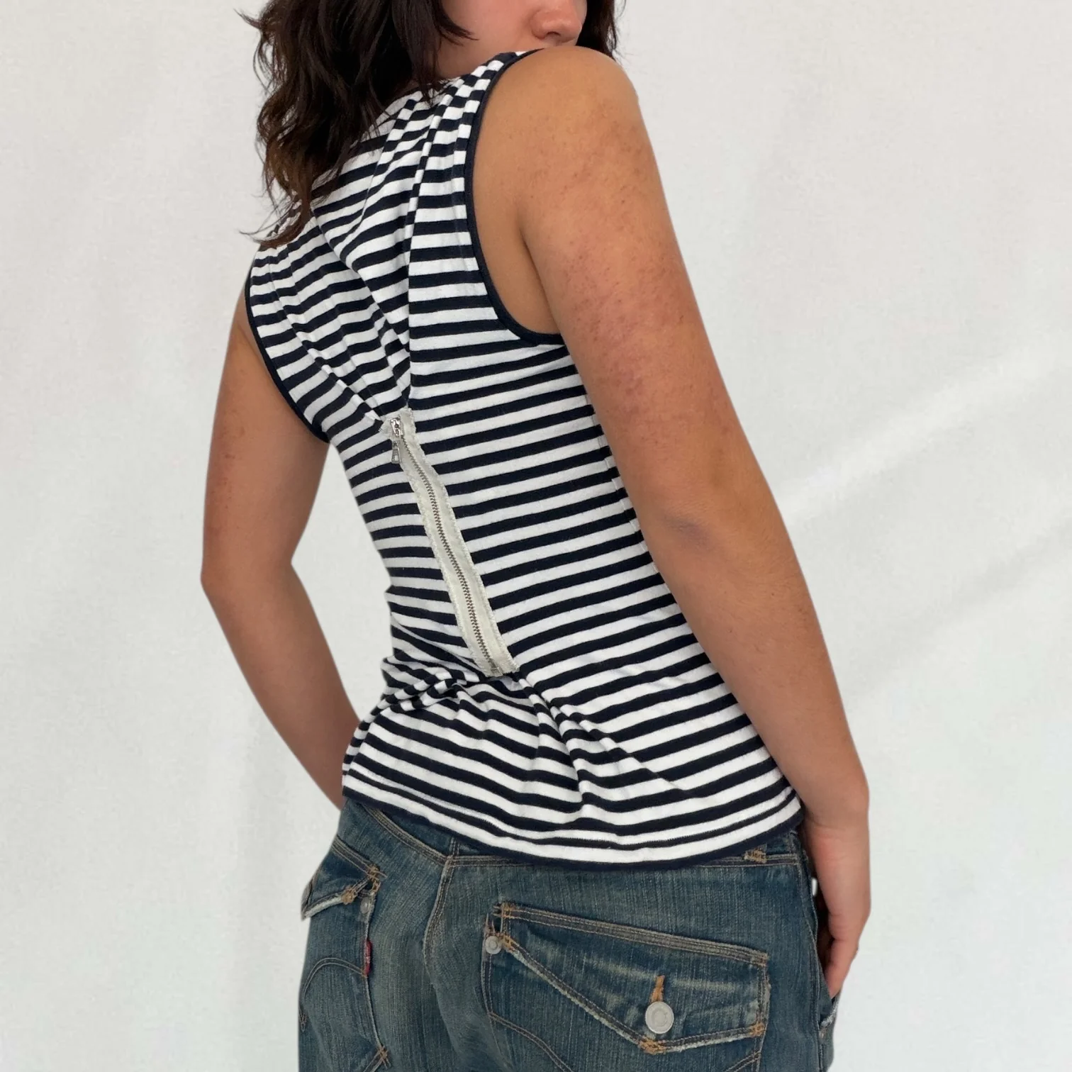 Prada striped vest