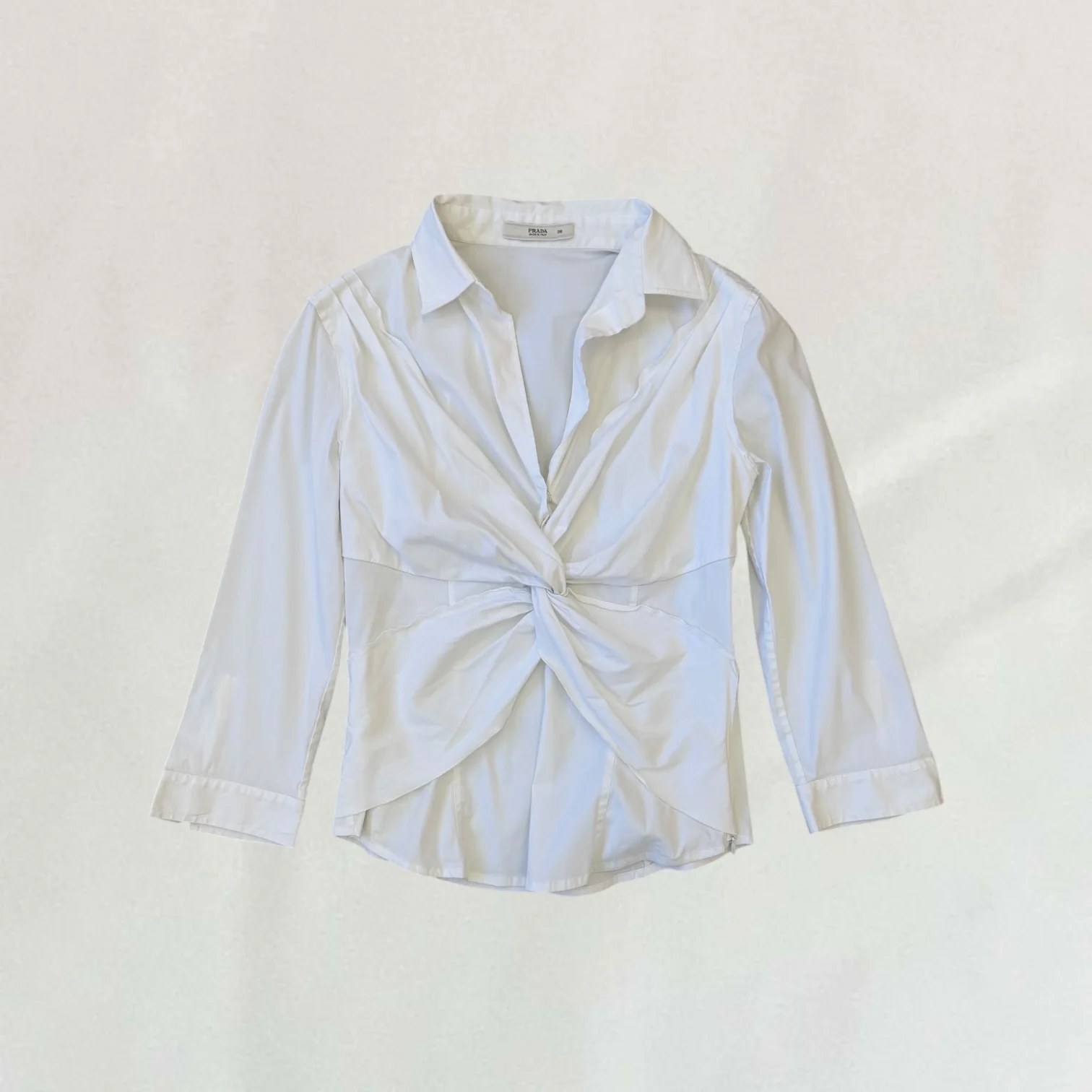 Prada twisted shirt - Image 3