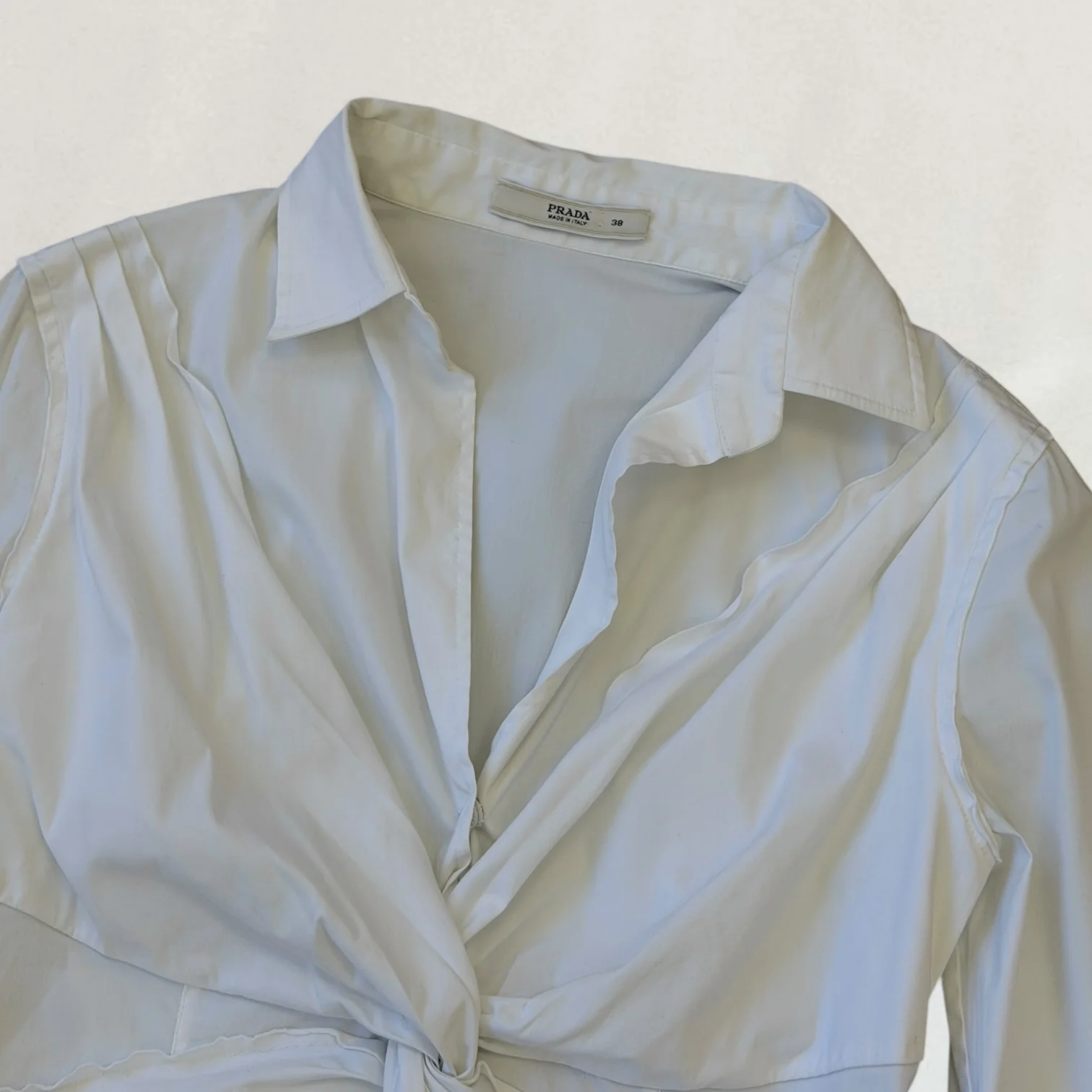 Prada twisted shirt - Image 4