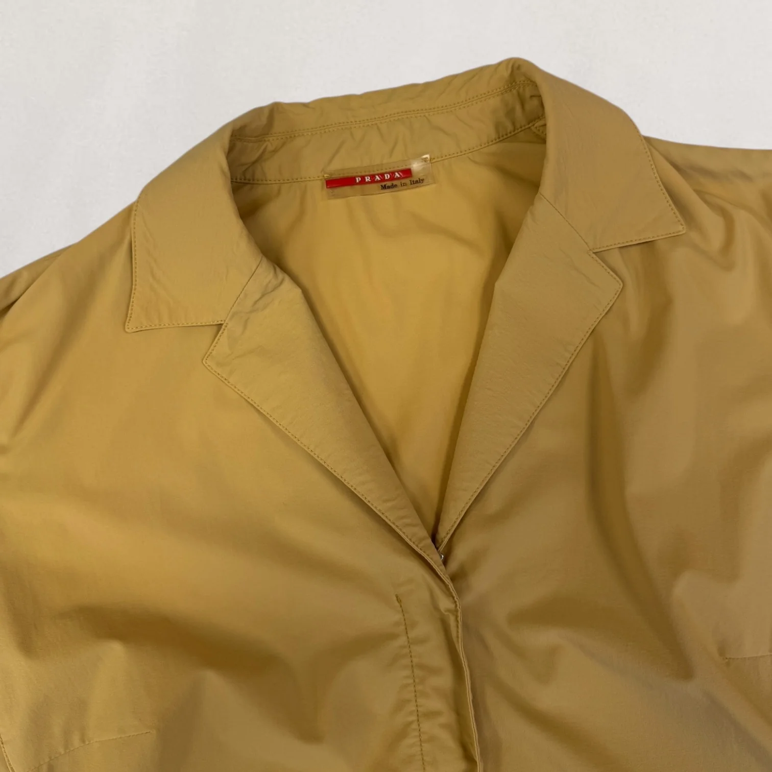 Prada zip-up shirt - Image 3