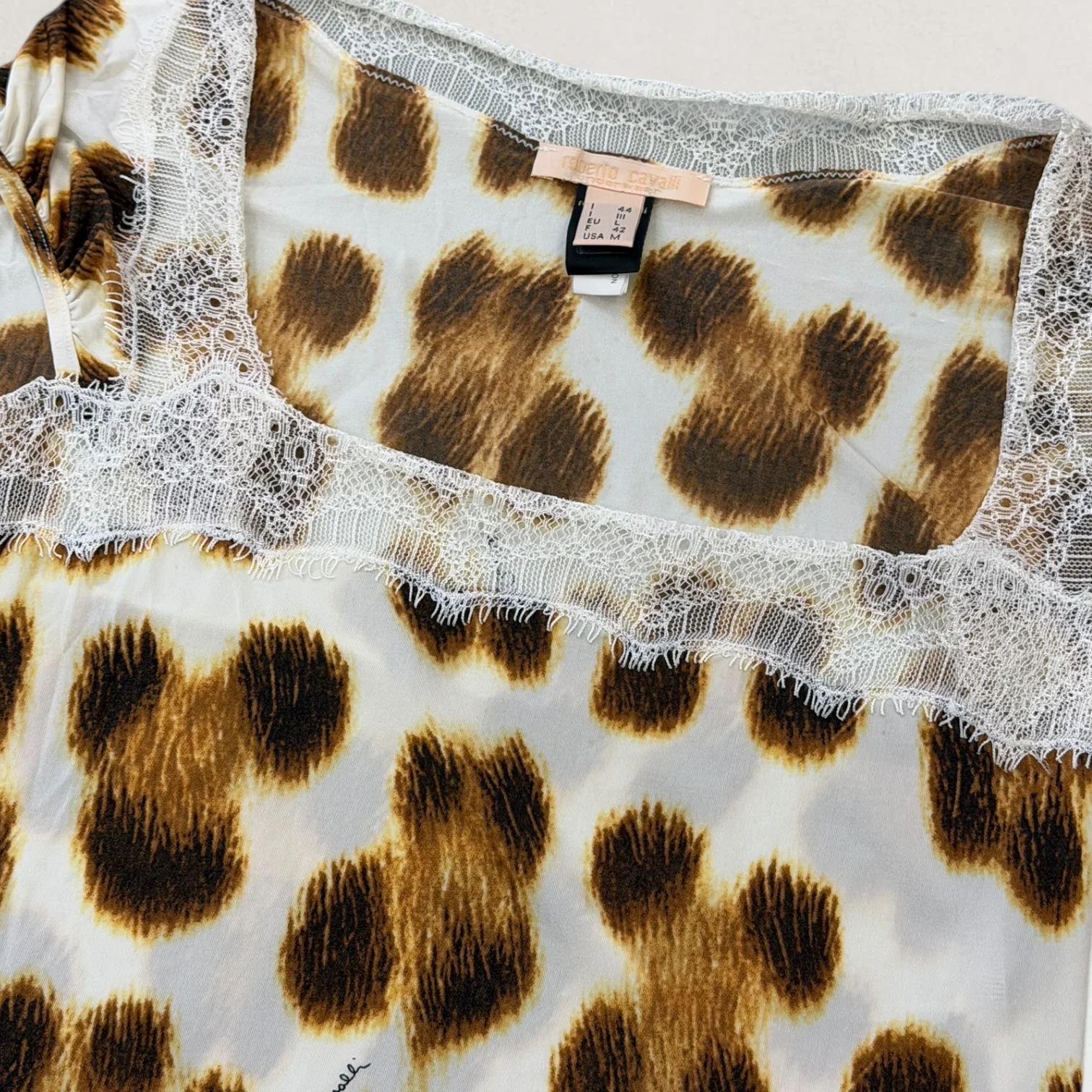 Roberto Cavalli leopard print vest - Image 3