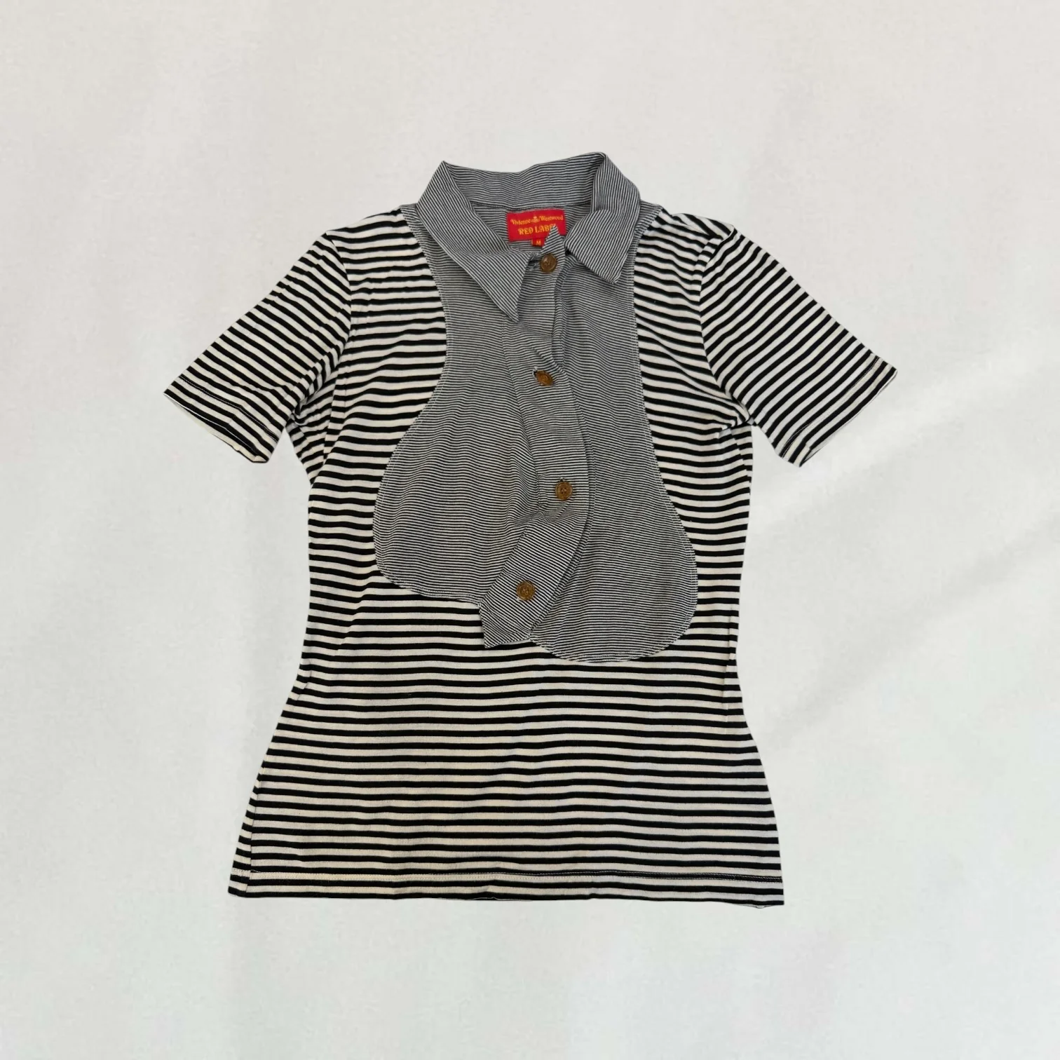 Vivienne Westwood asymmetric polo top - Image 3