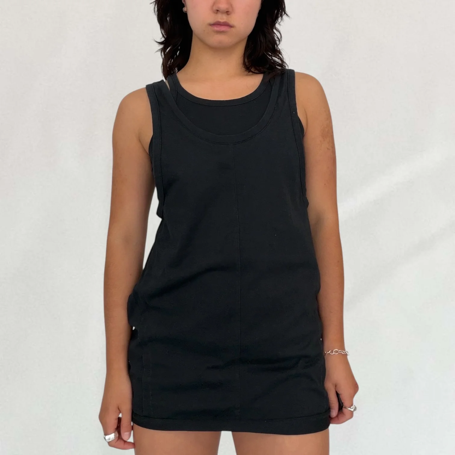 Yohji Yamamoto Y3 double layered dress