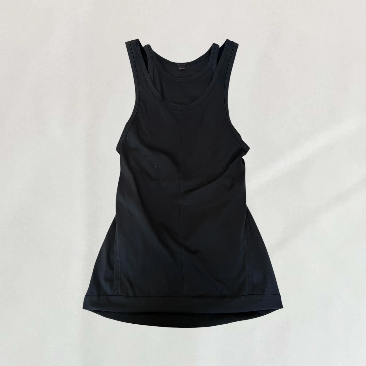 Yohji Yamamoto Y3 double layered dress - Image 3