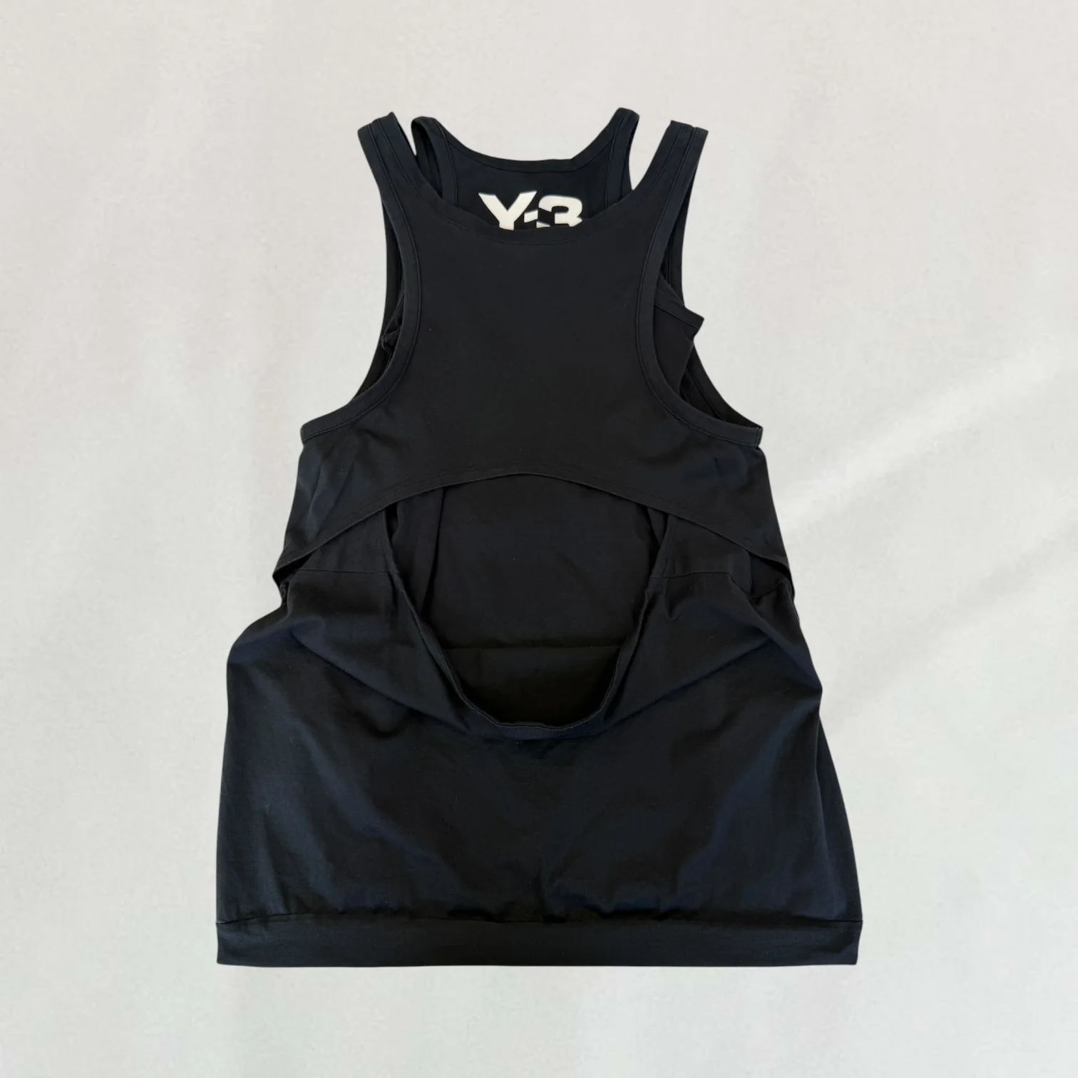 Yohji Yamamoto Y3 double layered dress - Image 4